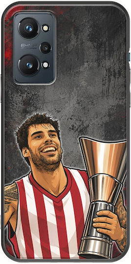 Калъф Kings Europe Legends Saint George Realme GT 2 5G Черен TPU Силикон
