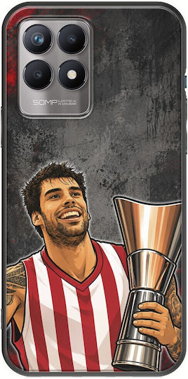 Калъф Kings Europe Legends Saint George Realme 8i Черен TPU Силикон
