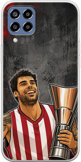 Калъф Kings Europe Legends Saint George Samsung Galaxy M33 5g Гъвкав TPU Прозрачен Силикон