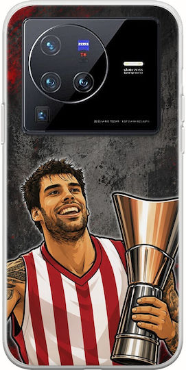 Kings Europe Legends Saint George Vivo X80 Pro Flexible TPU Transparent Silicone Case