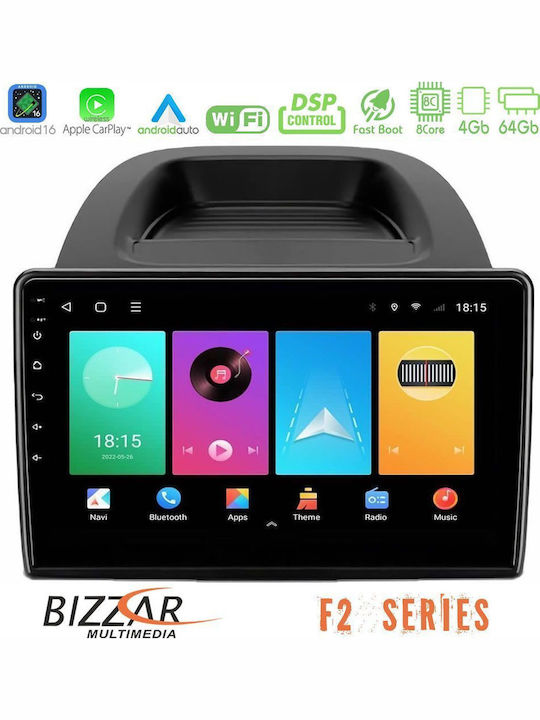 Bizzar Car Audio System for Ford EcoSport 2018-2020 Bluetooth USB WiFi GPS Apple CarPlay Android Auto with 10" Touch Screen