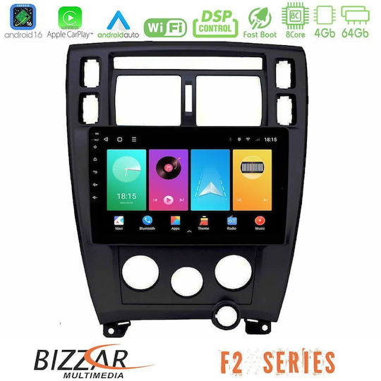 Bizzar Car Audio System for Hyundai Tucson 2006 2013 Bluetooth USB WiFi GPS Apple CarPlay Android Auto with 9" Touch Screen