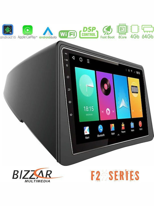 Bizzar Car Audio System for Opel Mokka 2013-2015 Bluetooth USB WiFi GPS Apple CarPlay Android Auto with 9" Touch Screen