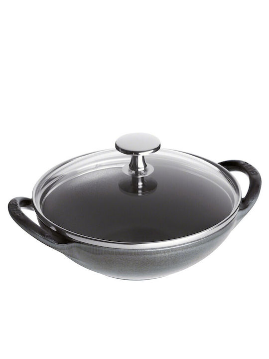 Staub Уок от Алуминий с Капак с Емайлирано Покритие 16cm