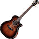 Taylor Next Generation Builder's Edition 814ce Sinker Redwood Lemn de trandafir hondurian Chitară electroacustică