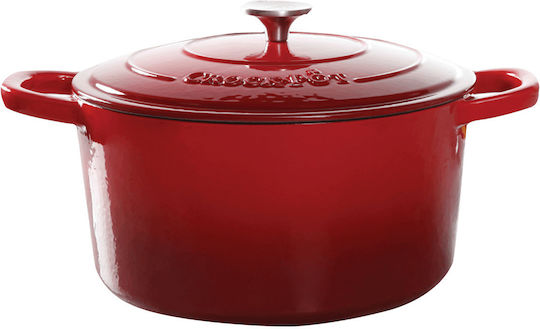 Crock-Pot Кръгла Чугунена Гастрономическа Съд 6.6lt