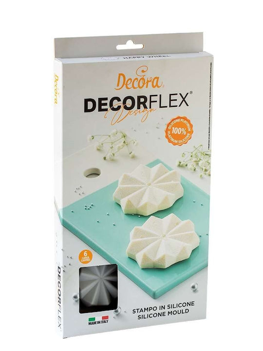 Decora Φόρμα Ζαχαροπλαστικής από Σιλικόνη 6 Θέσ...
