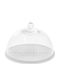 Raeder Porcelain Cake Stand with Lid Grey 14.5x14.5x9.5cm
