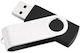 Usb 3.0 Flash Drive 64gb No Logo White Swivel