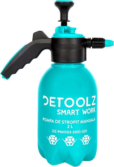 Detoolz Pulverizator cu presiune cu capacitate 2lt