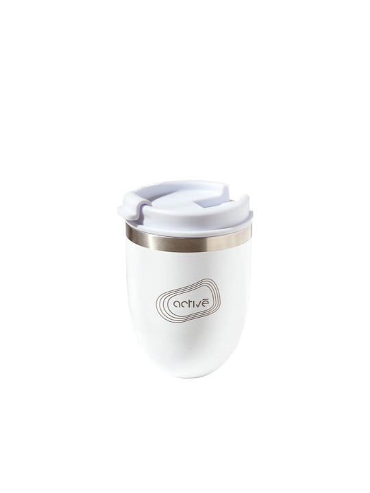 Activé Shaker Πρωτεΐνης 400ml Πλαστικό Λευκό