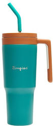 Zingies Yuki Thermos Glass Stainless Steel 1.18...
