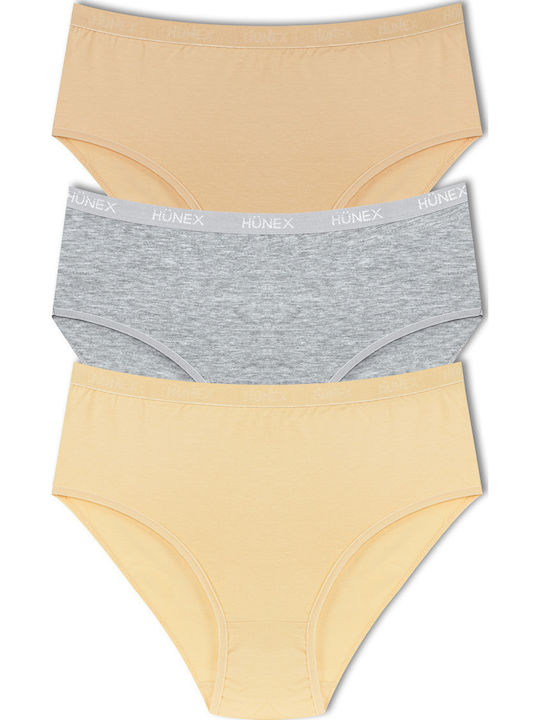 High Waist Women's Briefs 3Pack Cotton