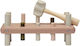 Micki Micki Baby Aktivitätsspielzeug mit Hammering & Pounding Toys aus Holz für 12+ Monate