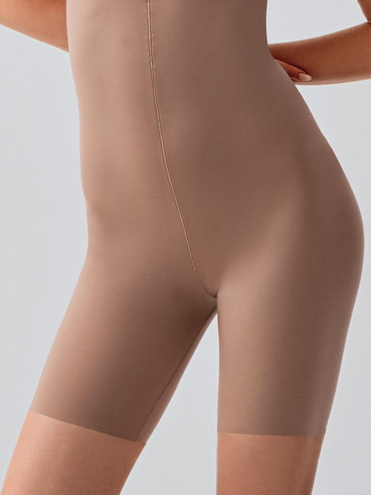 Tightening Boxer Seamless Brown