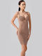 Seamless Brown Tightening Dress