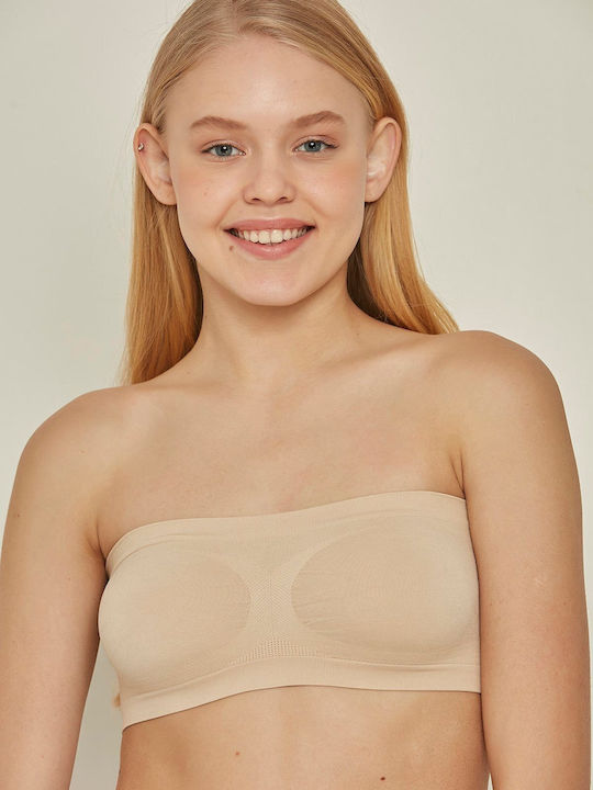 Damen Sport-BH Beiges