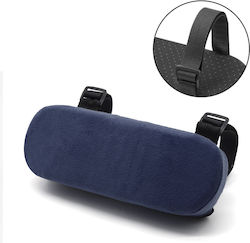 Arm for Office Chair Plastic 23.5x7.5x3cm Navy Blue