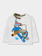 Kids Long-Sleeved White Blouse
