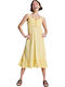 Summer Midi Dress Golden Haze