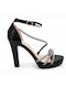Black Sandals SJ-H8-828-26SA-Black