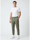 Trousers in Slim Fit Khaki