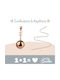 Bola Pregnancy Necklace Pink