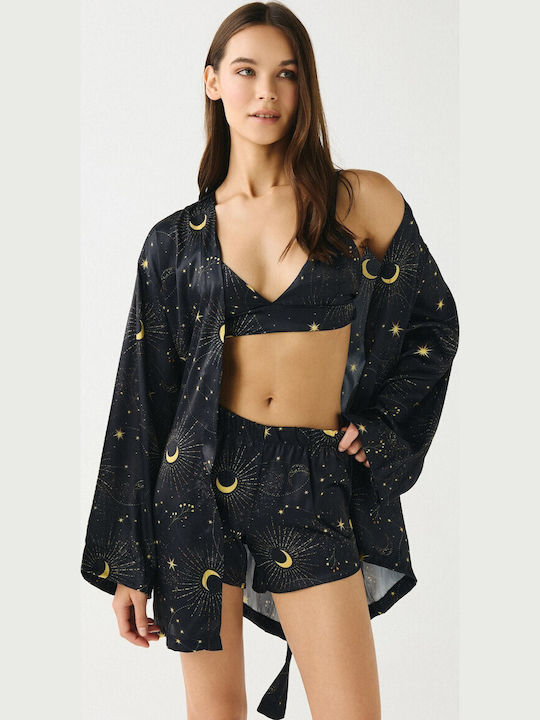 Summer Women's Khaki Pyjama Set