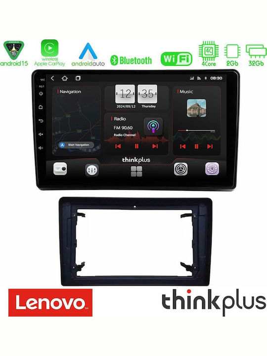 Lenovo Auto-Audiosystem für Jeep Kommandant / Großer Cherokee / Patriot Dodge Nitro mit Touchscreen 10"