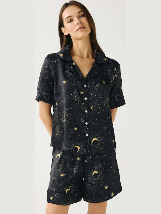 Summer Women's Pyjama Set Satin