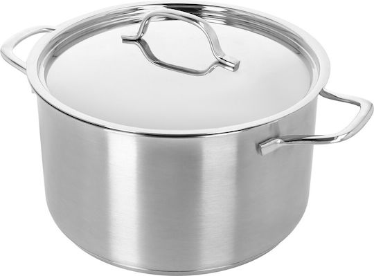 Demeyere Resto 3 Oală Adâncă Din Oțel Inoxidabil 6lt 24cm