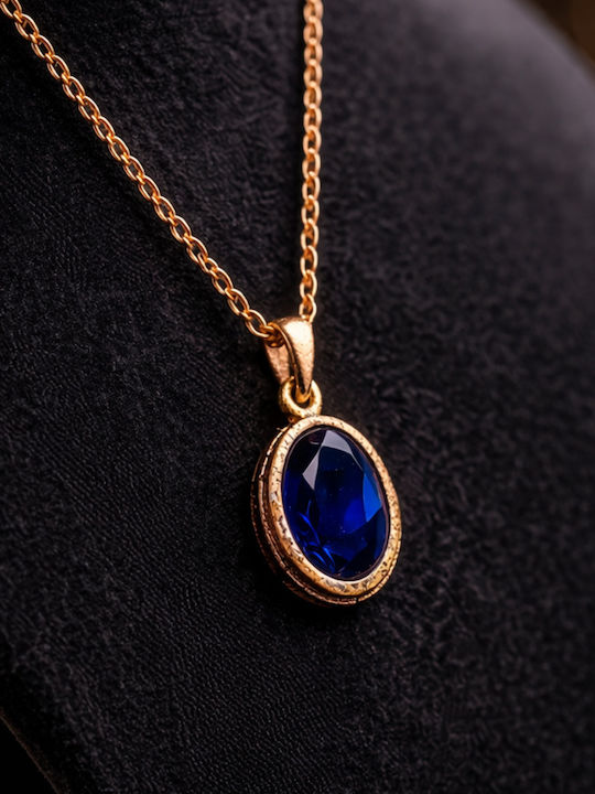 Necklace for Photography Navy Blue