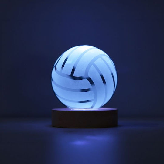 I-Total Decorative LED Light Warm White 3000K Crystal Ball 8x8cm