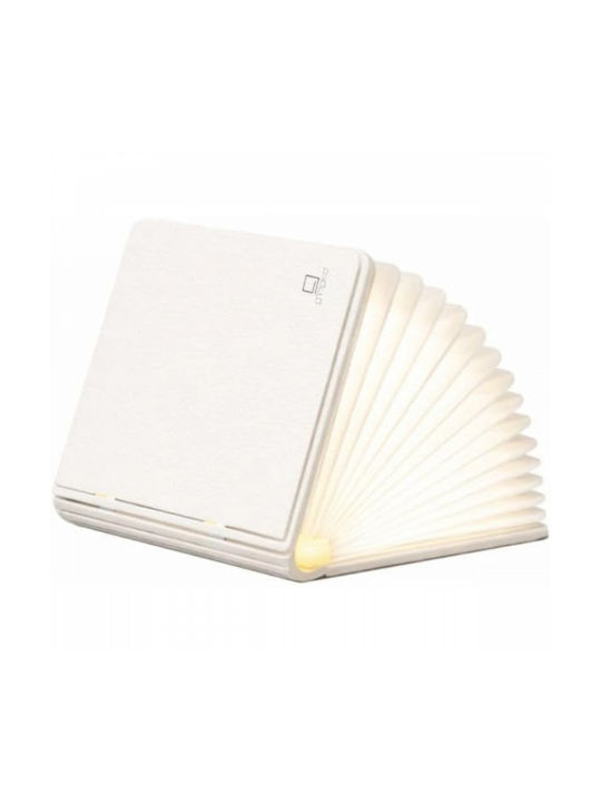 Gingko Dekoratives Tischlampen LED Warmweiß Buch