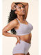 Bravado Maternity & Nursing Bra with Clips Grey Orchid Jacquard