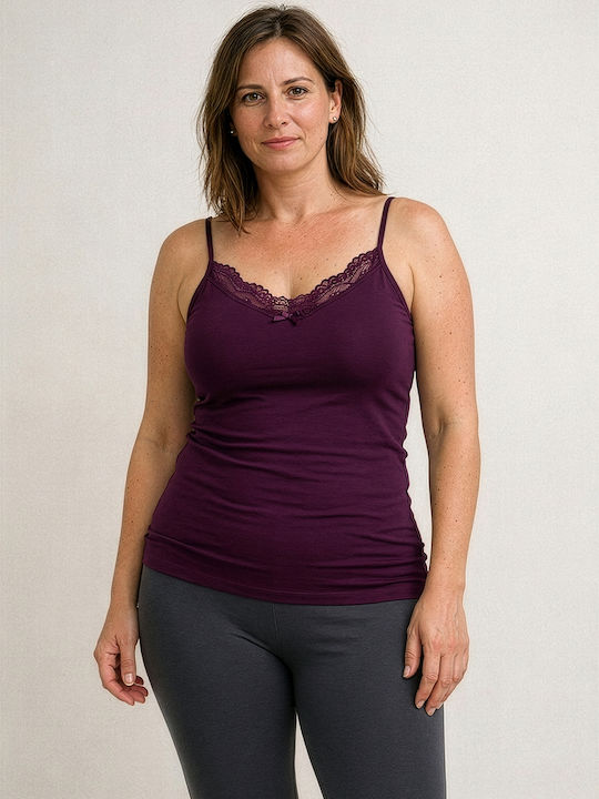 Sleeveless Cotton Women's T-Shirt