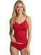 Sleeveless Cotton V Neck Women's Tank Top