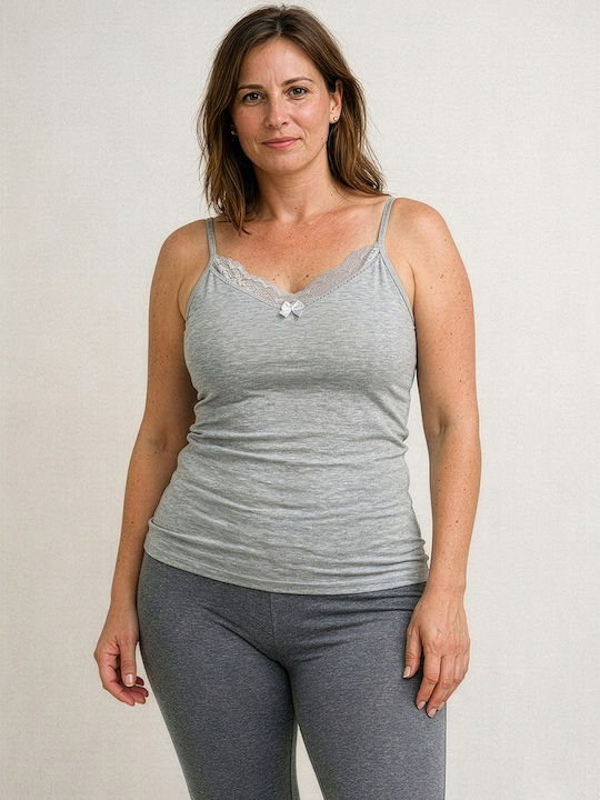 Top Fără Mâneci Pentru Femei Cu Dantelă Tricou ...