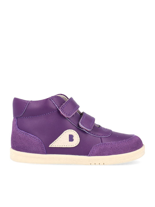 Bobux Iwalk Leather Kids Boots with Hoop & Loop...