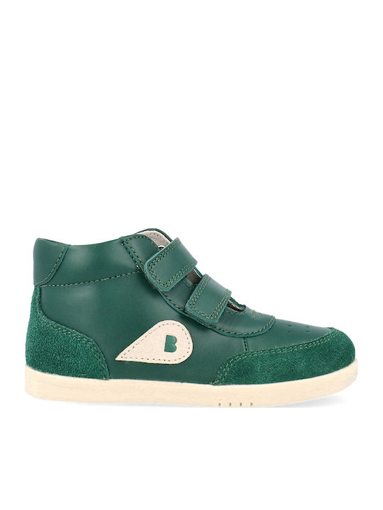 Bobux Iwalk No Leather Kids Ankle Boots Green