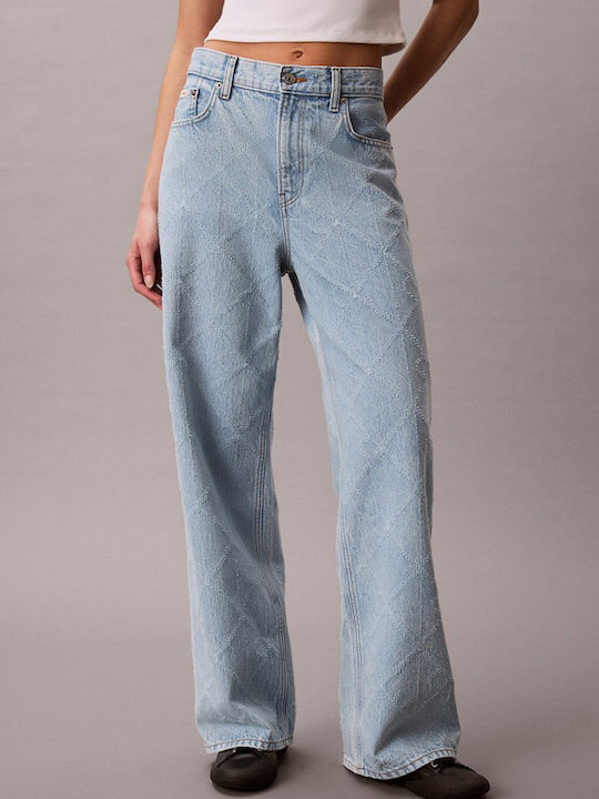 Low Rise Women's Jean Pants in Loose Fit
