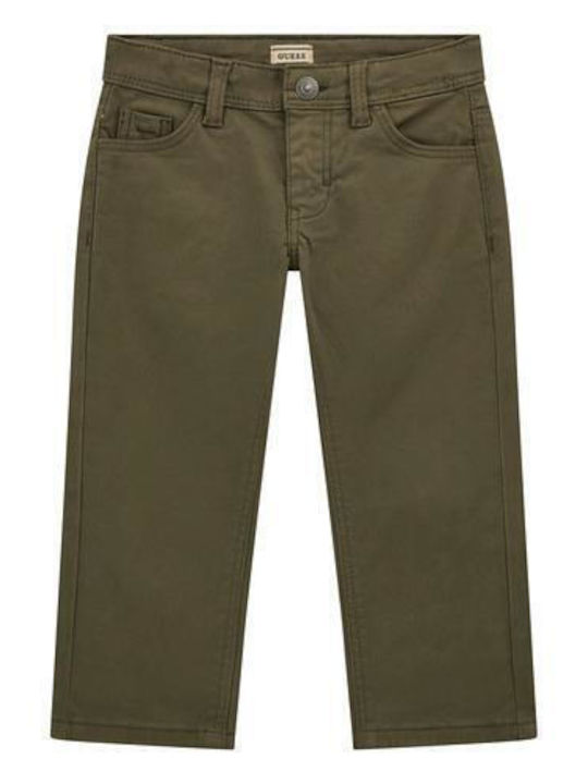Guess Kids Trousers Olive Morning