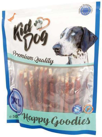 KidDog Hundeleckerlis in Stick für Hunde Glutenfrei mit Ente, Büffel und Fleisch 500g