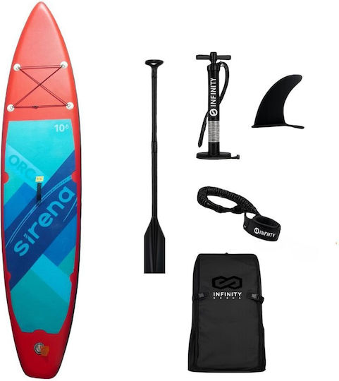 Dream House Aufblasbare SUP Board mit Länge 3,5 m Hellblau