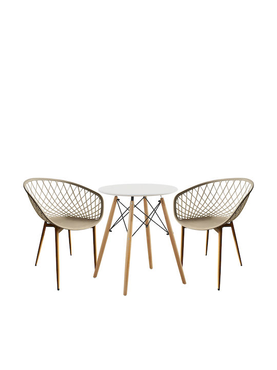 Raptor Dining Room Furniture Set with 2 Chairs ...