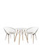 Set Mobila Living Raptor Cu 2 Scaune 60x60cm