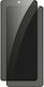 3mk Set 2 Anti-spy Tempered Glass Screen Protectors Galaxy S25 Edge Applicator Transparent Black