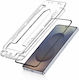 3mk 2-Pack 9h Tempered Glass Galaxy S25 Ultra Rama De Instalare Negru Transparent