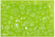 Папка Бутон А4 Doodle Bag Зелена