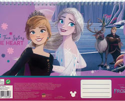 Μπλοκ Ζωγραφικής Gim Frozen 30 Φύλλα Α4 341-73413
